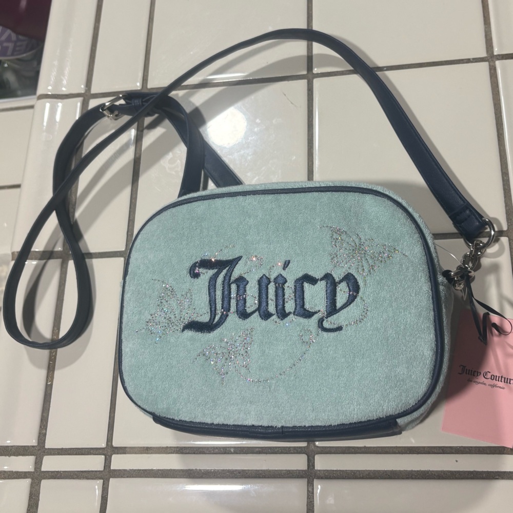 Juicy Couture Light Blue Crossbody Bag